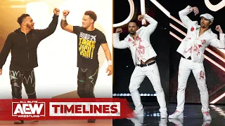 Top Flight vs Young Bucks | AEW Timelines