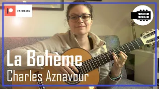 La Bohème (Charles Aznavour) played by Axelle Bernard