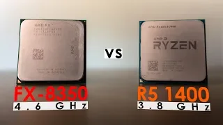 FX 8350 vs R5 1400 - Is the R5 Worth Upgrading to?
