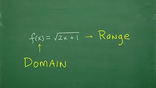 Domain and Range – Get Ready to Understand!