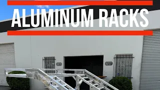 Aluminum utv truck racks