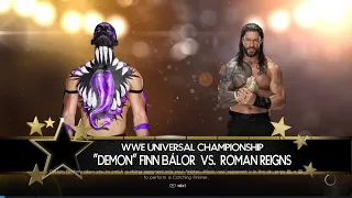 WWE 2K22 Gameplay The Demon Finn Balor vs Roman Reigns Universal Championship IronMan Hell In A Cell