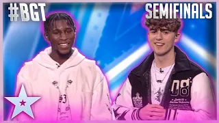 Flintz & T4ylor: Alesha's Golden Buzzer Moving Original "Pressure"  | Semi Finals BGT 2022