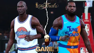 Space Jam: A New Legacy |  Tune Squad 1996 at Tune Squad 2021 | Finals Game 1