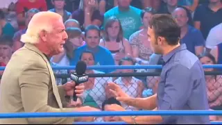 The Ric Flair / Garrett Bischoff Confrontation