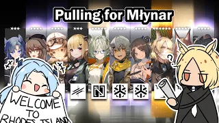 [ Arknights ] : Pulling For Mlynar!! He Came Home Early! 😊