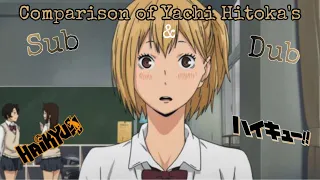 Comparing Yachi Hitoka’s Sub & Dub | Haikyuu!