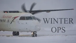 HEAVY SNOW - Winter Operations at Innsbruck Airport