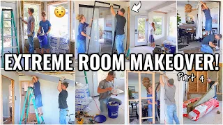 *EXTREME* ROOM MAKEOVER!!😯 OFFICE TRANSFORMATION Part 4 | OUR ARIZONA FIXER UPPER