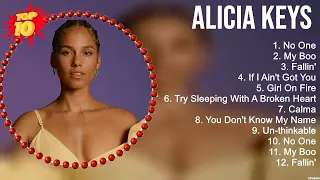 Alicia Keys Greatest Hits ~ Top Songs 2024 ~ Top Hits New Songs