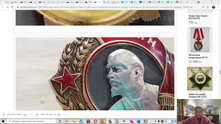 Орден Ленина по цене 13600$ аукцион антиквариата Виолити от Антиквара ТМ