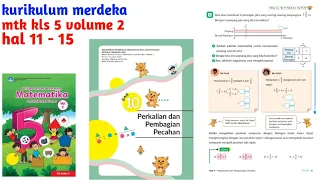 Matematika kelas 5 volume 2 halaman 11,12,13,14,15 kurikulum merdeka