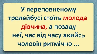 Дівчина в тролейбусі! Добірка Анекдотів Українською! Епізод #11