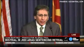 Jodi Arias prosecutor stoic after mistrial