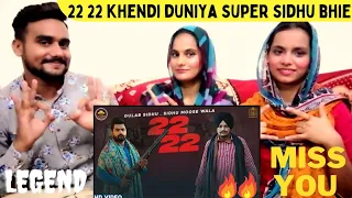 Pakistani Reaction 22 22 || Sidhu Moose wala || Gulab Sidhu || Punjabi Song