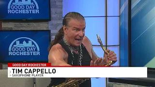 Sax star Tim Cappello on Good Day Rochester