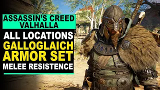 Assassin's Creed: Valhalla - All GALLOGLAICH ARMOR and Locations
