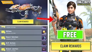 *NEW* FREE Legendary Gun Skin + New Redeem Code + Free Character in COD Mobile! Season 4 Garena