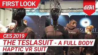 CES 2019: The Teslasuit - A Full Body Haptic VR Suit with 60 Sensors In It | Digit.in