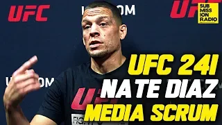 UFC 241: Nate Diaz Shuts Down Anthony Pettis' Accusations of "Jealousy"
