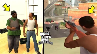 What happens if Big Smoke & Carl become friends before final mission in GTA San Andreas?