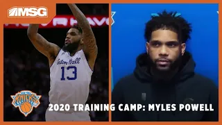 Myles Powell Humbled to Play in New York & Ready to Work | New York Knicks