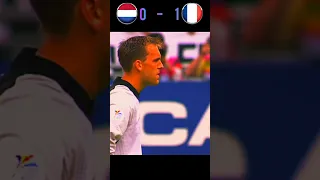 Netherlands vs France 2000 EURO Cup Match Highlights #shorts #football #youtube