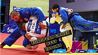 European Games Judo Championships Mixed Teams Best Ippons 2023