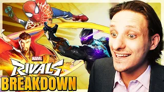 Everything YOU Need To Know About #MarvelRivals !! - Trailer Reaction & Breakdown