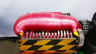 SHREDDING MACHINE vs GIANT 30kg GLITTER SLIME BALL