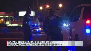 Suspect hit during officer-involved shooting in West Memphis