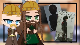 Stoick and Gobber reaction to hiccup 🖤🕳️ {how to train your dragon?}