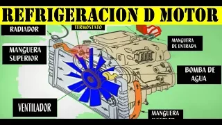 Funcionamiento del Sistema de Enfriamiento del Motor del auto (explicacion detallada)