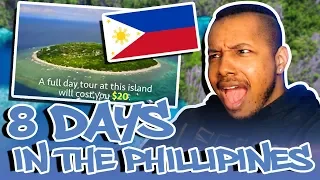 8 DAYS IN THE PHILLIPINES IN 8 MINUTES REACTION