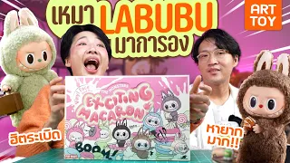 จุ่มลาบูบู้ยกบ็อกซ์ Art Toy Labubu มาแรงแซงทุกคอล!!【Labubu Macaron】