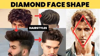 DIAMOND FACE SHAPE WAALON YE GALTI MAT KARNA | BEST HAIRSTYLES FOR DIAMOND FACE SHAPE 2023