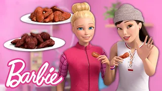 Wyzwanie z ostrymi skrzydełkami! 🔥| Vlogi Barbie | Barbie Po Polsku