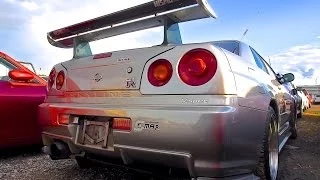 HIGHLY MODIFIED 1999 Nissan Skyline R34 GT-R Vspec Review - Arneja Trading