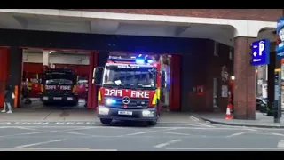 London Fire Brigade- A241+A242 Pump and Pump Ladder Turnout.