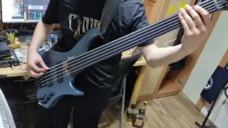 Cynic - The Space For This (Remixed) Bass cover