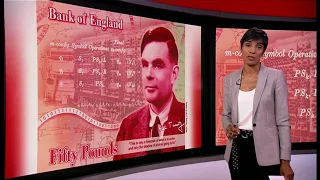 £50 note winner - Alan Turing picked (UK) - BBC News - 15th July 2019