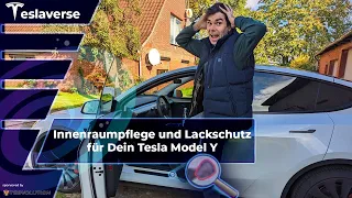 Innenraumpflege und Lackschutz für Dein Tesla Model Y