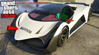 CRAZY $2,000,000 5000hp HYPER CAR "GTA ARENA WAR DLC UPDATE!" - GTA Online