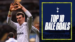 TOP 10 GARETH BALE GOALS FOR SPURS 🔥