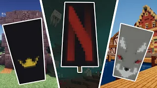 5 BANERÓW KTÓRE MUSISZ MIEĆ W MINECRAFT 1.16 [4]