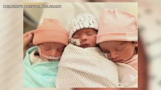 Colorado family surprised with triplets following a miscarriage