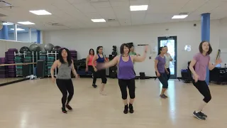 "Mira Pa' Dentro" by Carlos Jean - Cardio Cha Cha dance fitness routine