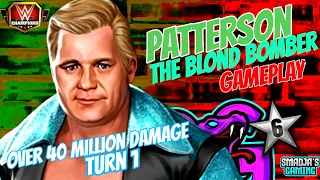 😱💥🔥 Pat Patterson The Blond Bomber 6 Star Silver over 40 Million Damage Turn 1 / WWE Champions