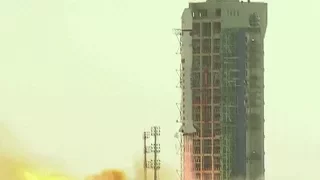 Long March-2D launches land exploration satellite (LKW-2)