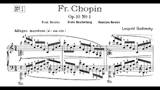 Leopold Godowsky: Studies after Frederic Chopin (Selections) - Performed by Jorge Bolet